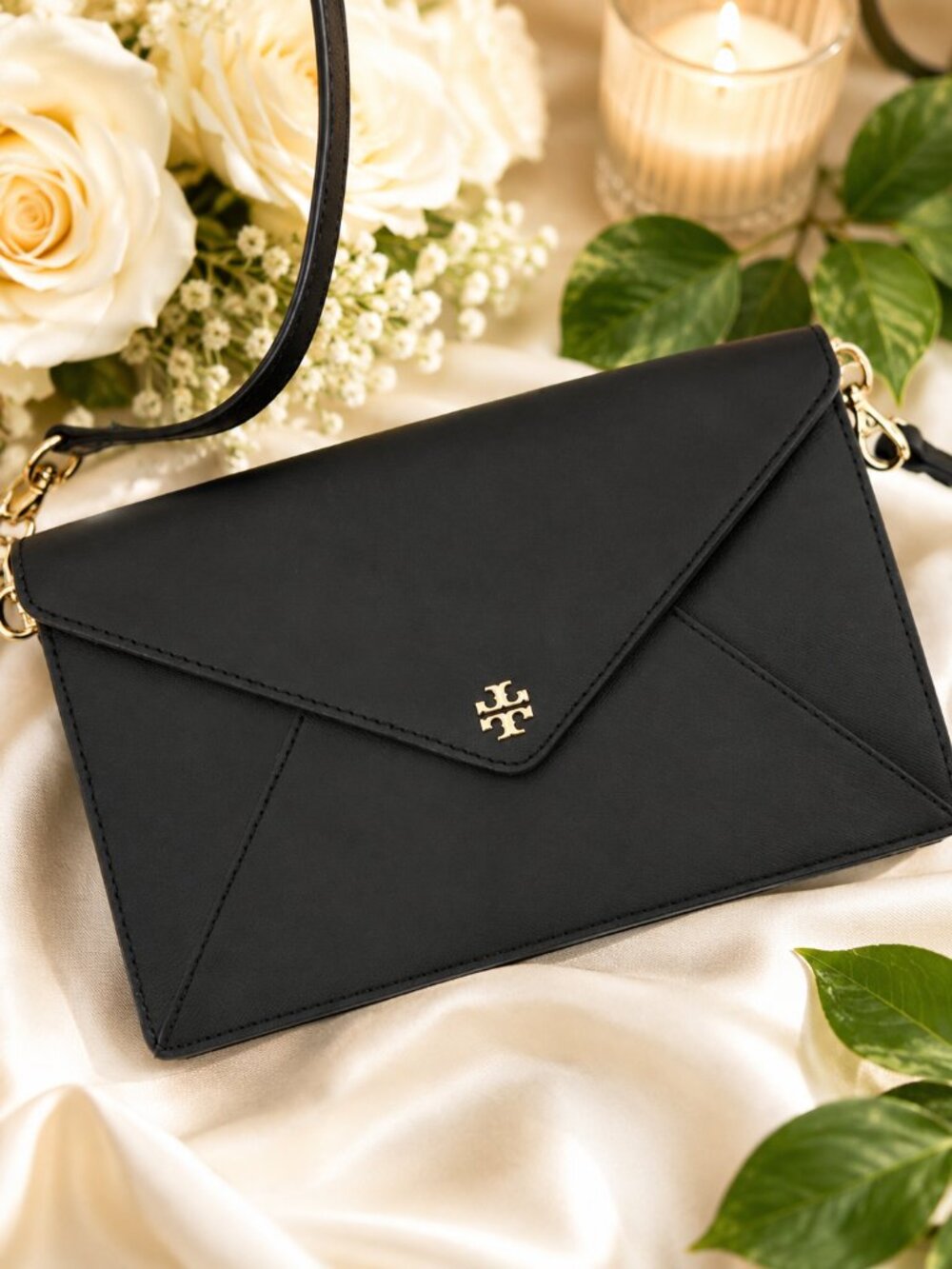 Tory Burch Robinson Envelope Clutch Bag